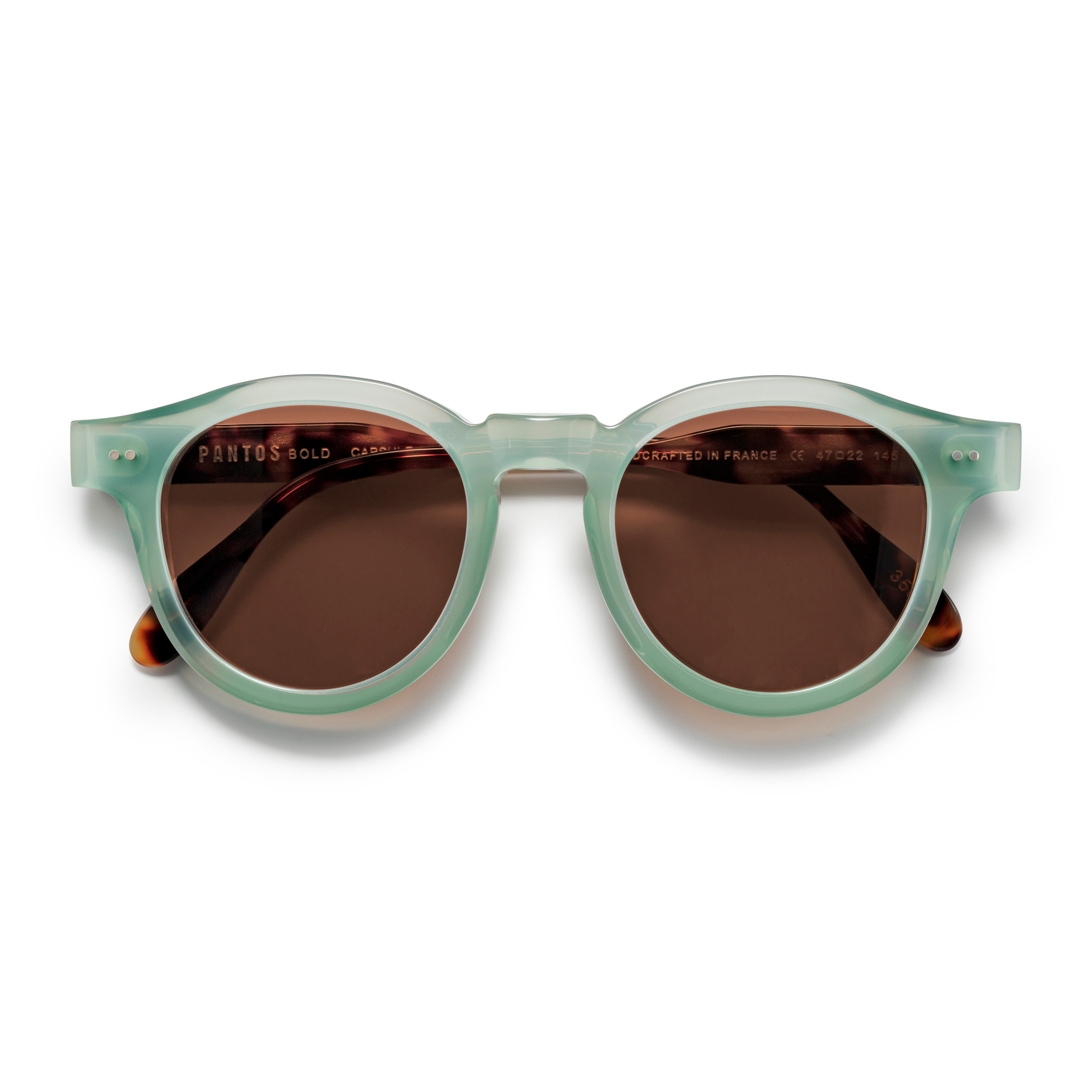 Pantos Bold 3582A • Milky Green & Tokyo Tortoise