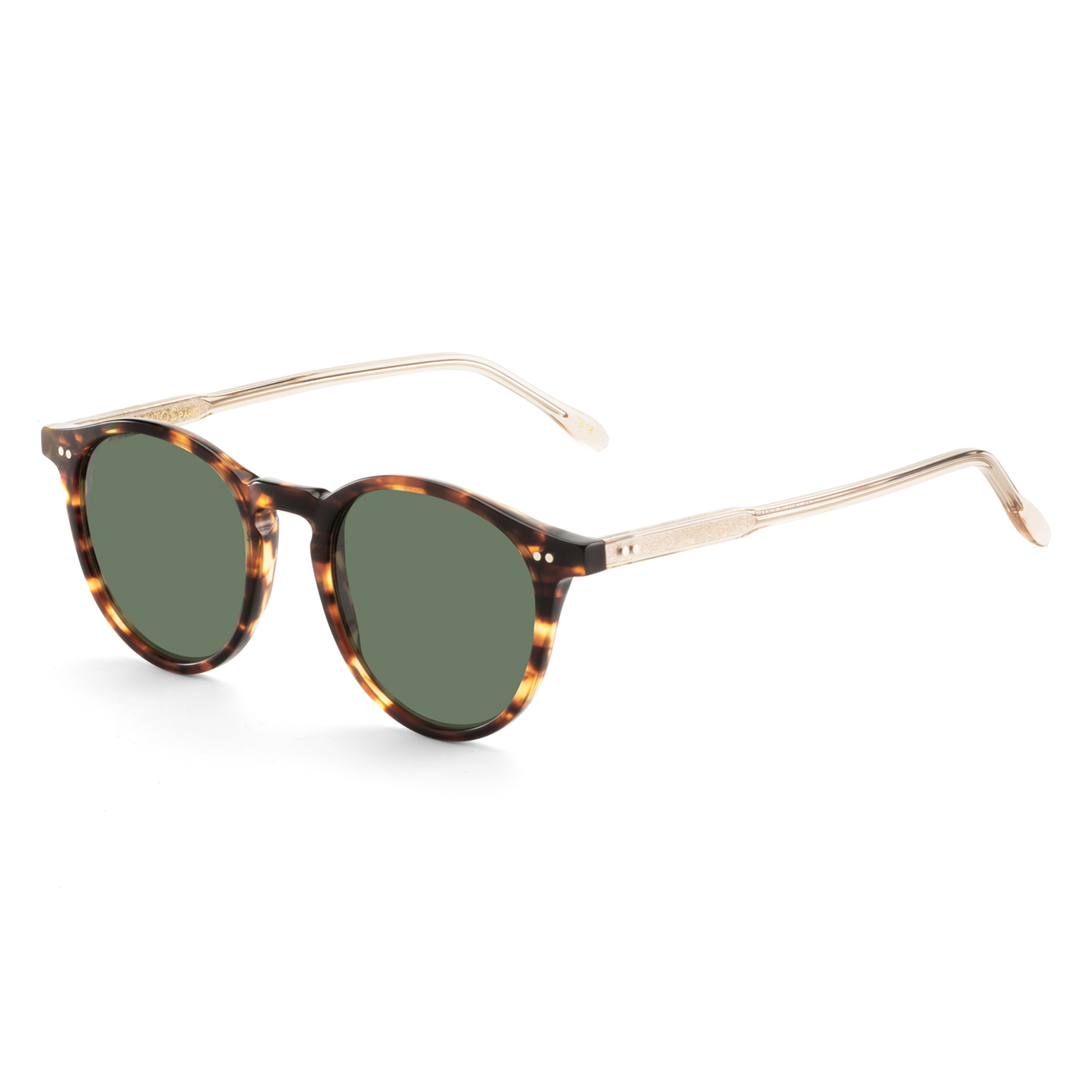 Pantos 7618 • Havana Tortoise & Champagne temples
