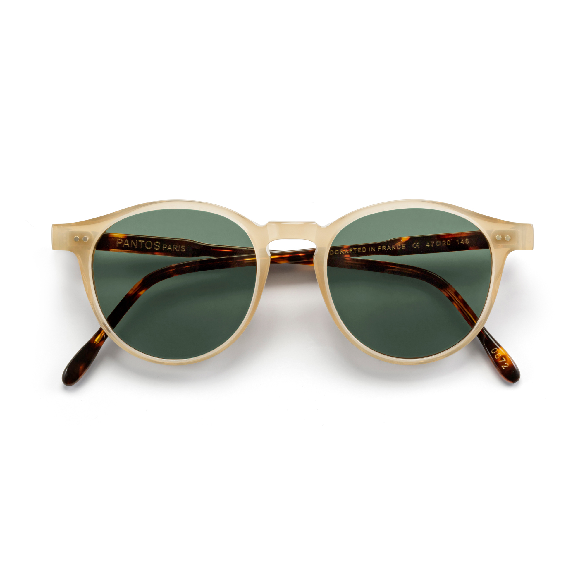 Pantos 0072 • Spring Honey & Mat Dark Tortoise temples