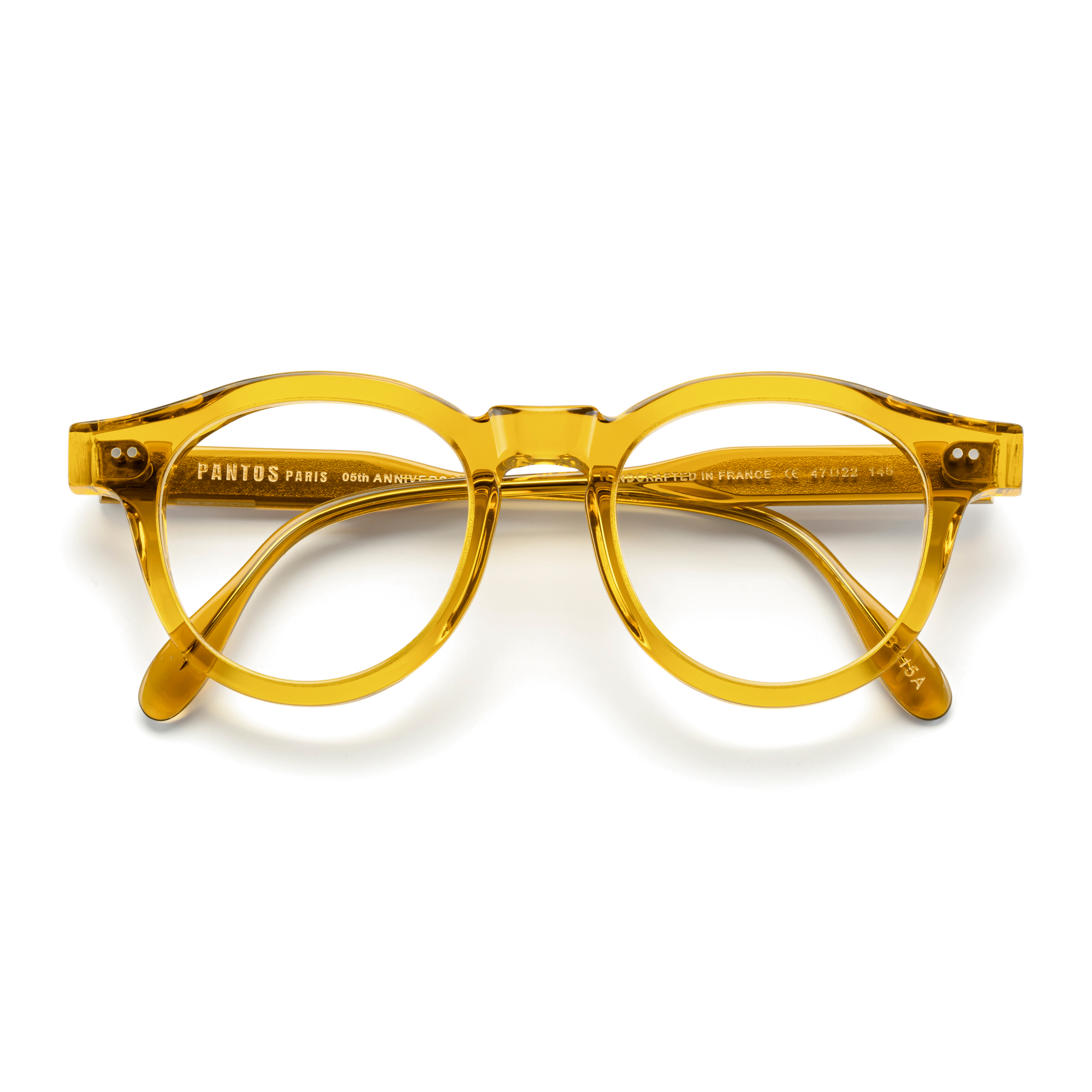 Pantos Optical Bold 3115A • Crystal Mustard