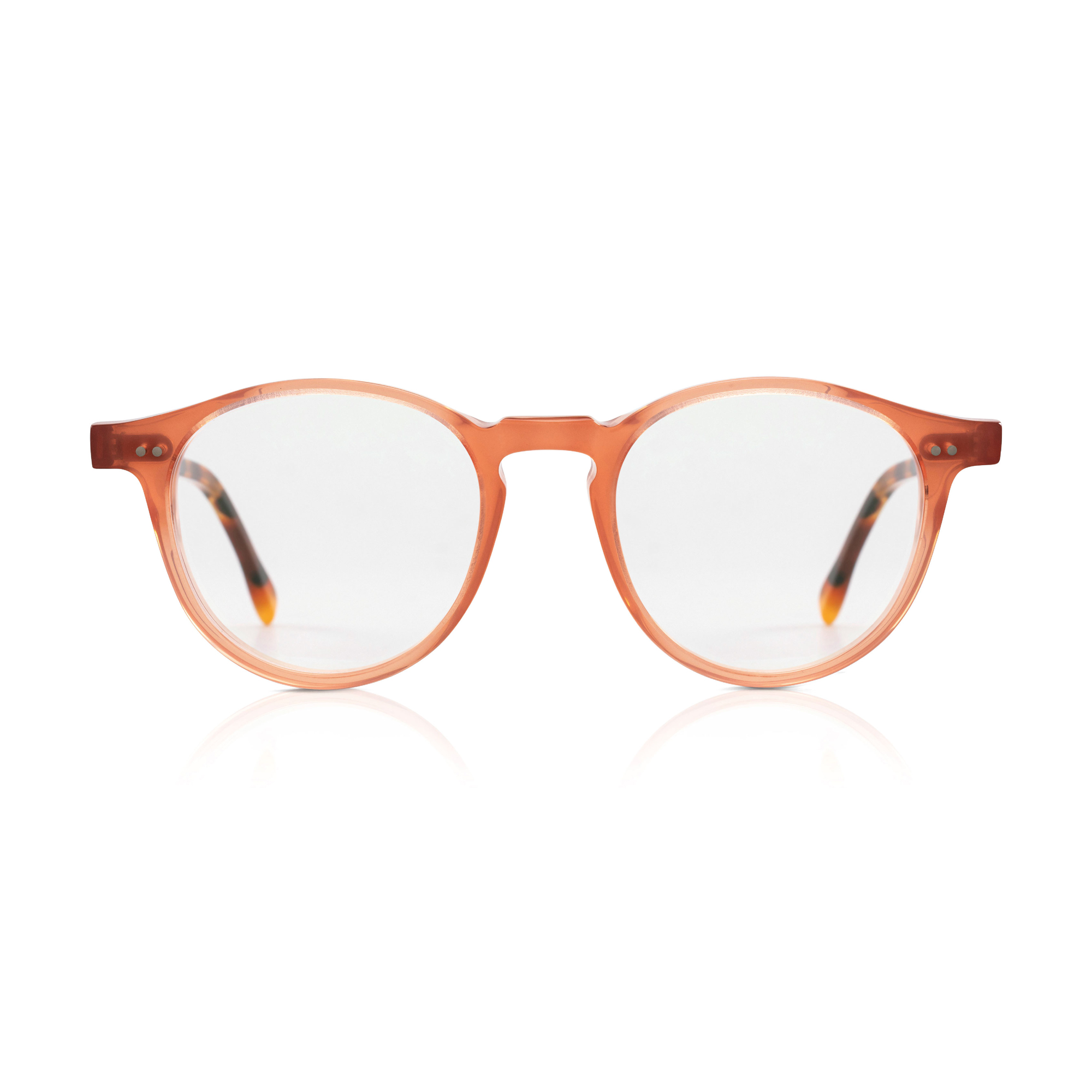 Pantos 2080 • Coral Pink & Red Tortoise “Optical”