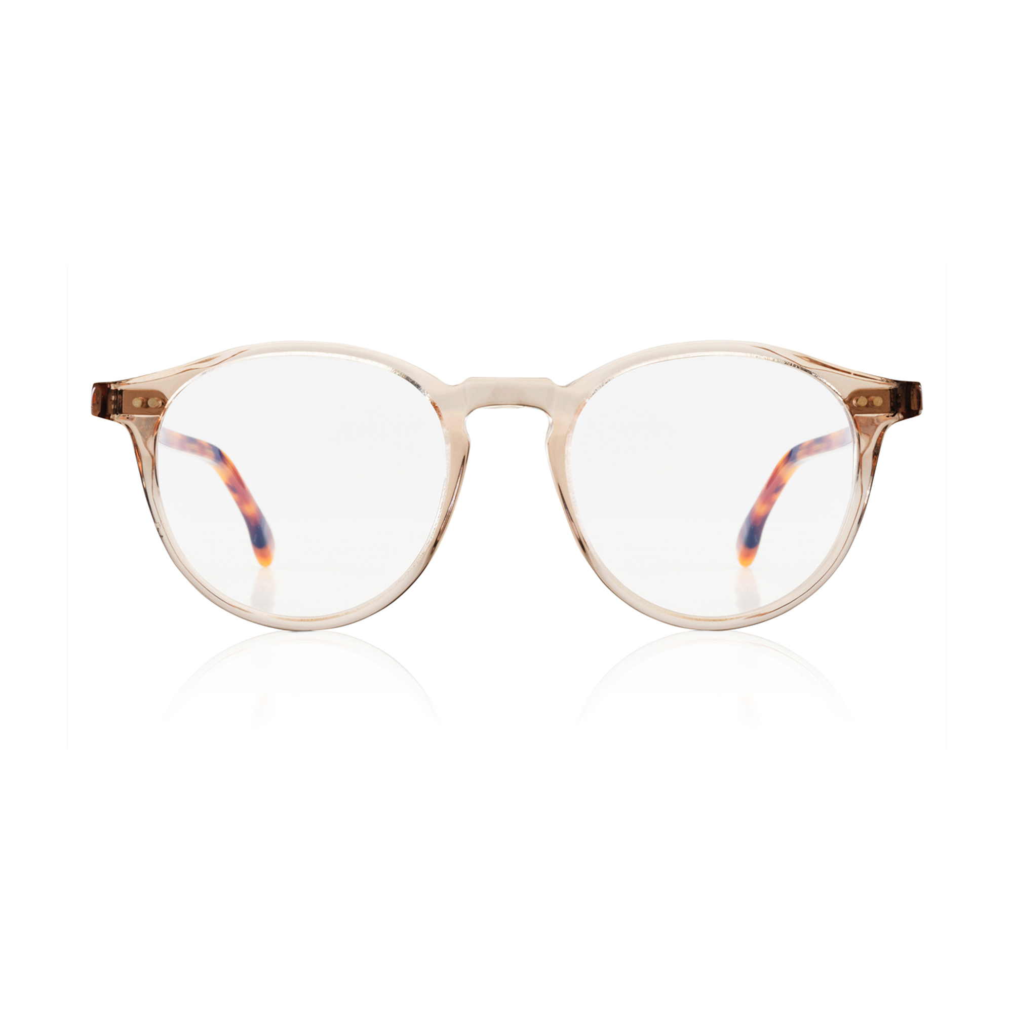 Pantos 0575 • Crystal Champagne & Tortoise temples “Optical”