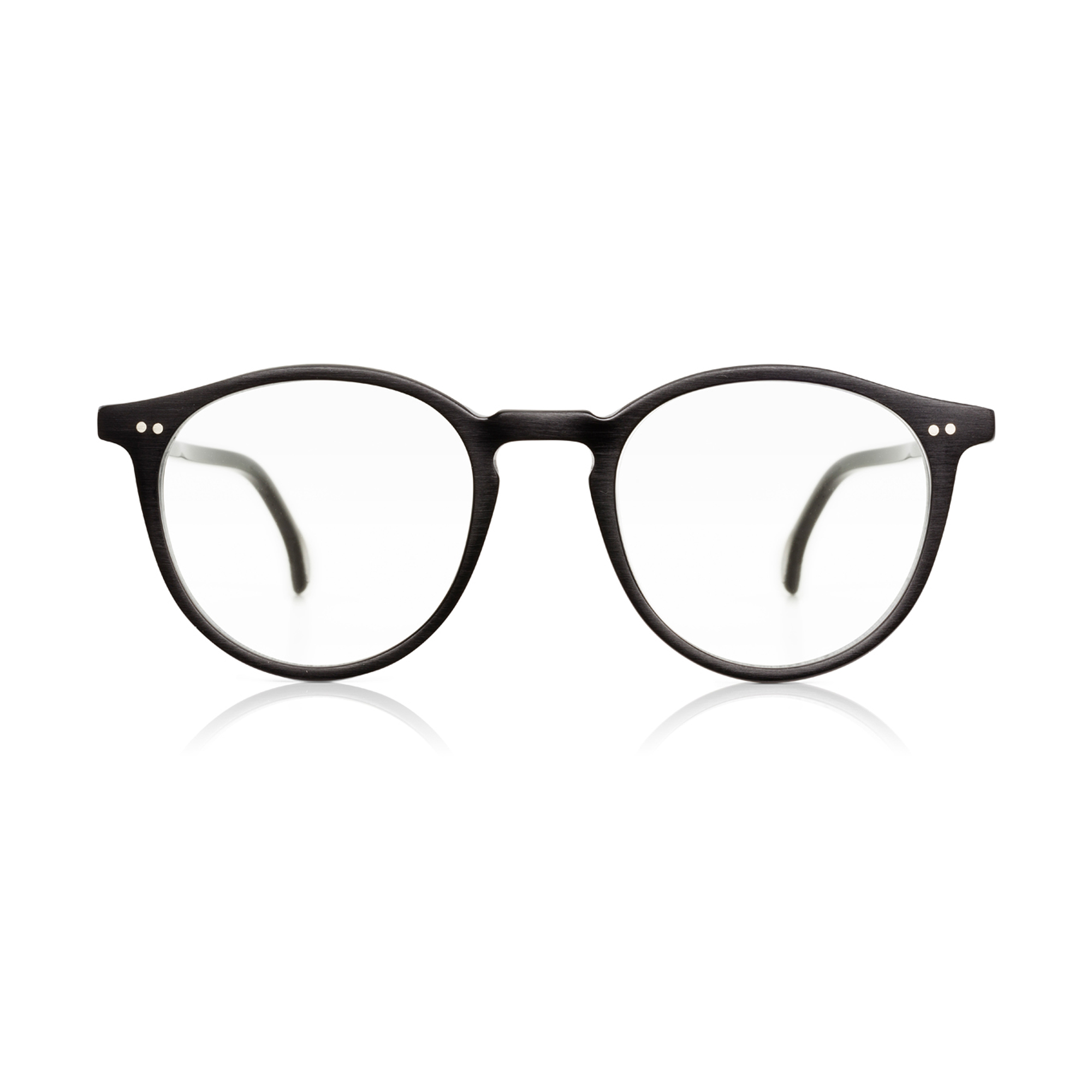 Pantos 1110M • Black Mat Brushed “Optical”